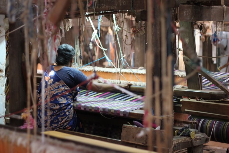 India 2010 - Kerala - Kannur - Lokanath Weavers
